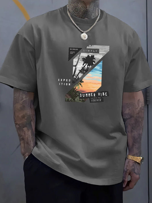 Cotton Fashionable Casual Loose Solid Color Multi-Color Optional Sports Round Neck Short Sleeve T-Shirt Top