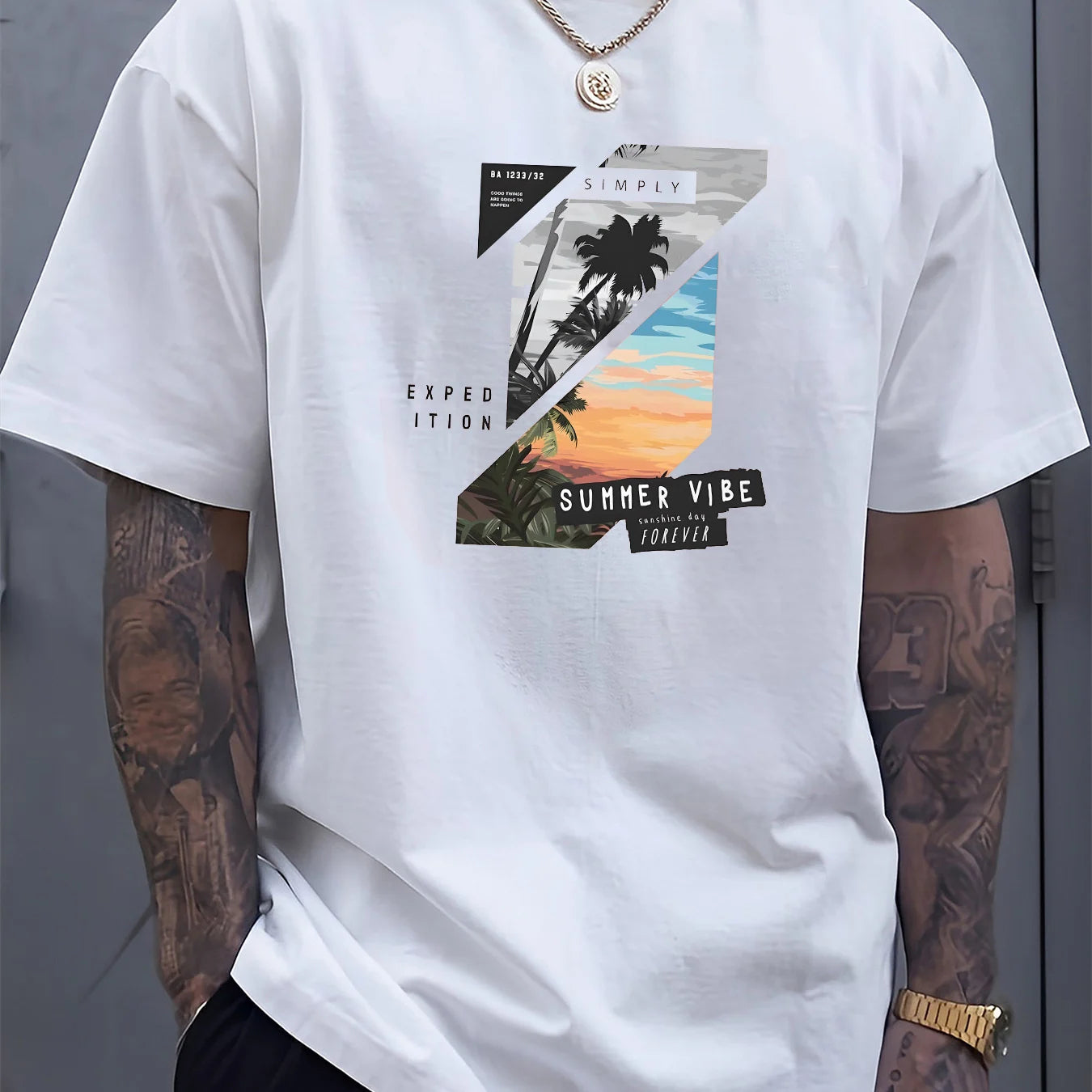 Cotton Fashionable Casual Loose Solid Color Multi-Color Optional Sports Round Neck Short Sleeve T-Shirt Top