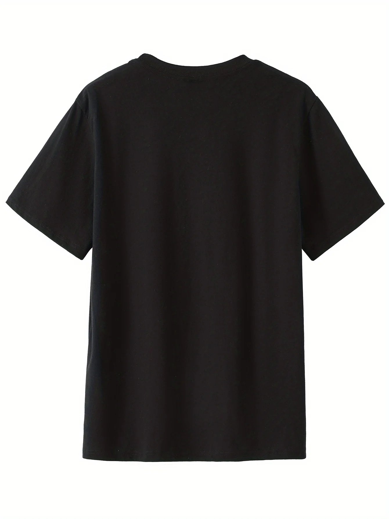 Cotton Fashionable Casual Loose Solid Color Multi-Color Optional Sports Round Neck Short Sleeve T-Shirt Top