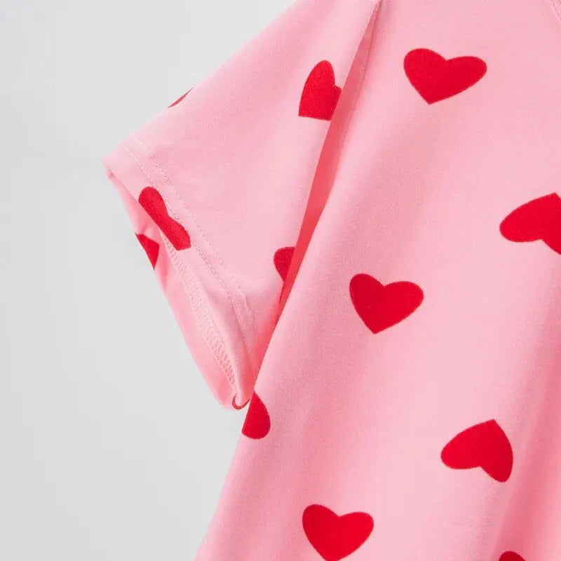 Boy And Girl Comfortable Thin Air-conditioned Pajamas Set
