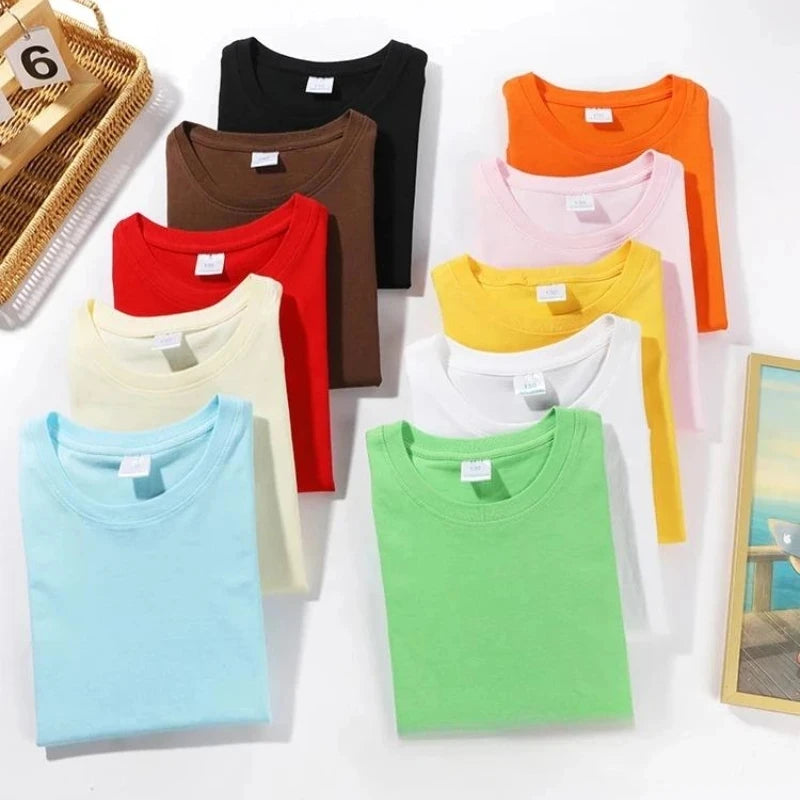 Kids T-shirts Boys Clothing Short Sleeve Top 100% Cotton Kids T-shirts