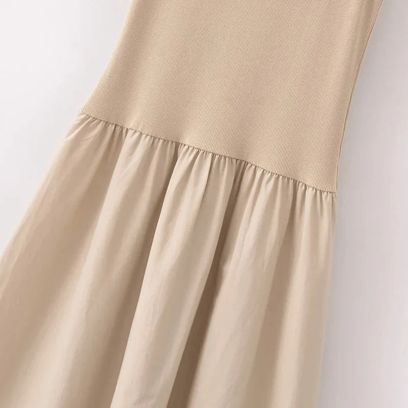 Women's Sleeveless Black Dress Fashion Casual Party Dress Vestidos for Women